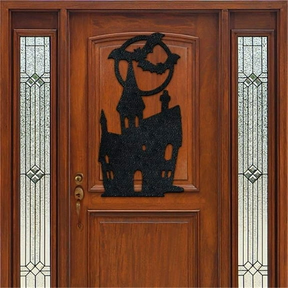 Halloween Haunted House Wooden Decor