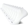 thumbnail image 1 of Medias Reebok para hombre, corte quarter, rendimiento, paquete de 12, blancas, 1 of 7