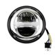 thumbnail image 1 of Retro Motorcycle 5.75 Inch LED Headlight Headlamp for White, 1 of 5