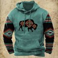 thumbnail image 3 of Sudadera con capucha con estampado vintage para hombre, estilo étnico, estampado 3D, manga larga, informal, para otoño, sudaderas con capucha, jerséis de gran tamaño, 3 of 5