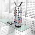 thumbnail image 3 of SHegdu Sunglasses Eyewear Holder,44 Pairs Glasses 360 Rotating Rack for Optical Stores  Display Stand(9.06"x9.06"x38.98"), 3 of 10