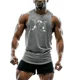 thumbnail image 3 of Chaleco para hombre, transpirable, sencillo, ligero, para deportes al aire libre, uso diario, multicolor, chaqueta de baloncesto con cuello redondo y fitness, 3 of 5