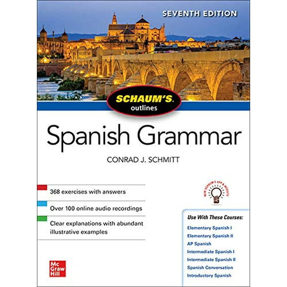 Pre-Owned Schaum's Outline of Spanish Grammar, Seventh Edition (Schaum's Outlines)