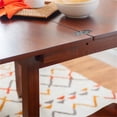thumbnail image 4 of Pemberly Row Ensemble de Salle à Manger Moderne en Bois 3 Pcs avec Rangement, Brun Espresso, 4 of 17