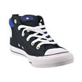 thumbnail image 2 of Converse Chuck Taylor All Star Street Mid Men's Shoes Black-White-Blue 164887f, 2 of 6
