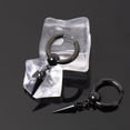 thumbnail image 4 of 16 Pairs Earrings for Men Black Stainless Steel Earring Sets, Black Hoop Earrings, Mens Earrings, Stud Earrings, Men Earrings Collection for Everyday Wear and Formal Occasions, 4 of 6