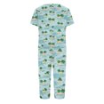 thumbnail image 5 of Tropical Pajamas Set for Women Hawaiian Themed Print Nightwear Short Sleeve and Capri Pants Women 2 Piece Sleepwears, 5 of 6