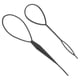 thumbnail image 3 of 2 unidades de agujas de plástico para trenzas de ganchillo, para hacer coletas, recogidos y peinados. Herramienta de estilismo. Accesorios de peluquería (negro)., 3 of 7