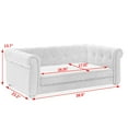 thumbnail image 5 of Orthopedic Sofa Dog Bed For Small And Medium Pet, Durable Elevated Dog Sofa Bed, Easy To Clean, 40"*23"*14", Blue, 5 of 11