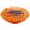 Orange, variant on Wave Runner Grip It Waterproof Junior Size Football, 9.25-Inch, Durable Double-Laced, Ideal for Beach, Pool, and Outdoor Games Silver