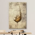 thumbnail image 3 of wall26 - Canvas Wall Art - Wine Splash in Glass on Vintage Letter Background - Gallery Wrap Modern Home Decor | Ready to Hang - 32x48 inches, 3 of 5