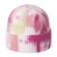 thumbnail image 1 of Moda Streetwear Hip Hop Caps Winter Warm Knitted Hat Tie Dye Print Warm Beanies Para Mujeres Niñas Eigraketly AP007361-01, 1 of 3