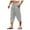 Gray, variant on JTieacloth Mens Cargo Pants Mens Fashion And Leisure Fashion Join Together Casual Simple Personality Lace Up Pocket Pants Casual Pants Trousers Blue