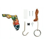 Tiki Toss Ring Toss Game for Adults & Kids - Hook and Ring Games with ...