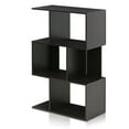 thumbnail image 5 of Furinno Simply Modern Open 3-Tier Open Book Shelf, Espresso, 5 of 8