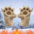 thumbnail image 3 of JLFNYA Winter Gloves,Cute Animals Paw Gloves Pet Claw Bear Palm Gloves Full Finger Plush For Cold And Warmth Protection,Winter Gloves Women, 3 of 3
