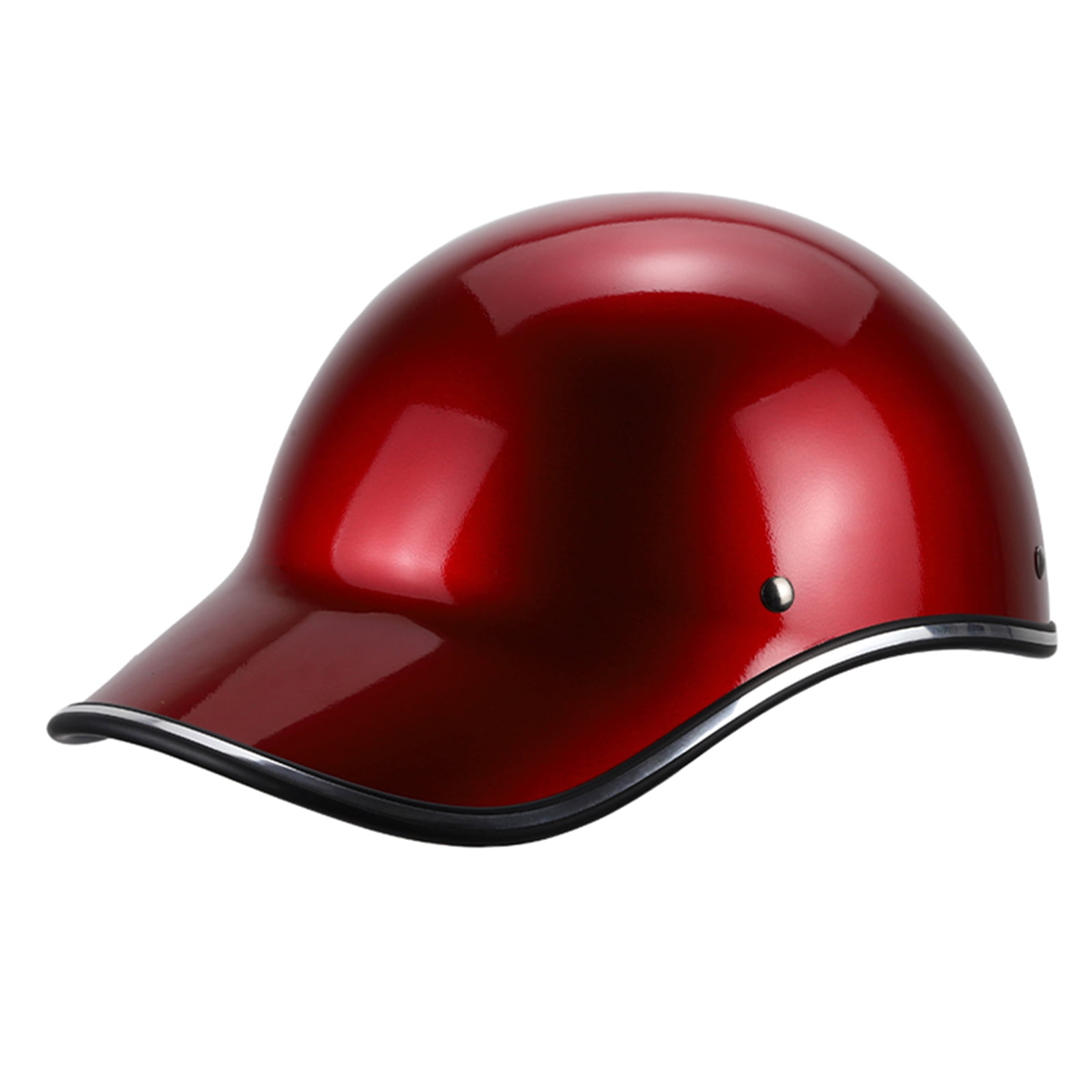 Details about   Motorcycle Helmet Bike Bicycle Baseball Cap Helmet Half Helmet for Men U3P0 