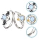 thumbnail image 4 of 2pcs pareja anillos Angel y diablo anillos de juego de anillo de San Valentín regalo de San Valentín, 4 of 6