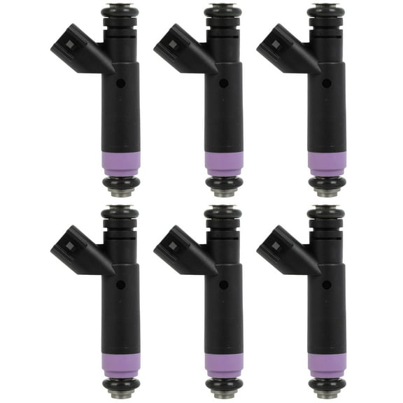 ECCPP 6Pcs Fuel Injector Compatible with 2005 2006 2008 for Mazda Tribute OEM Part Fuel Injectors Replace FJ829, AJC813250, AJC813250A, AJTT13250