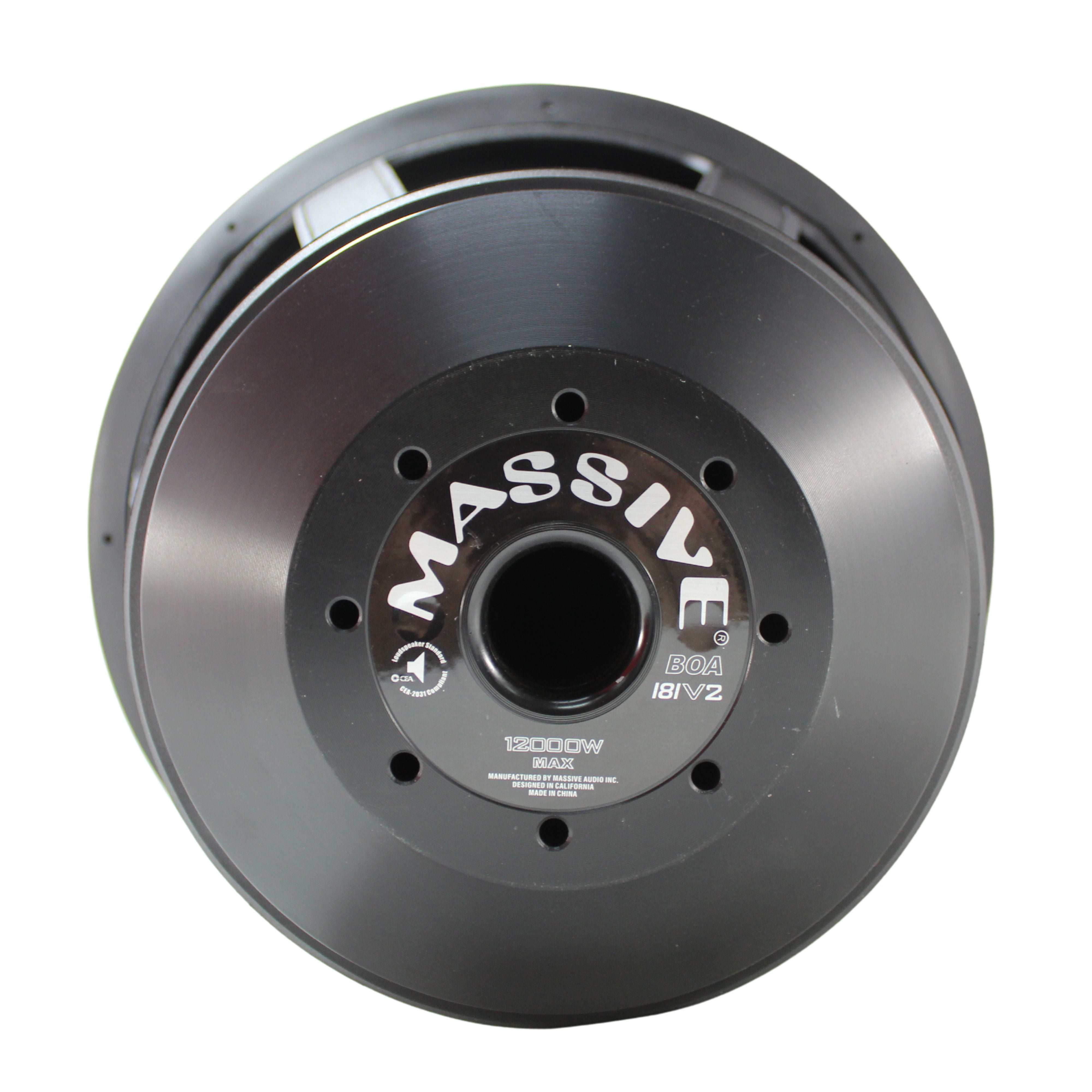 Massive audio 18 inch subwoofer 2025