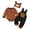 style-10 Brown, variant on Baby Boy Clothes Baby Boy Outfit Little Brother Romper Letter Print Onesie+ Pants+Hat 3PCS Clothes 0 3 6 9 12 18 24 Months (Green,6-9 Months)