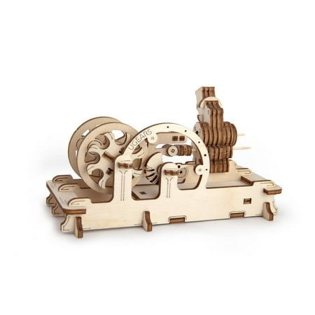 Ugears Engine Mechanical 3D Puzzle Best Eco-Friendly Wooden Gift Set for Kids and (Best Game Engine For Vr)