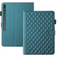 thumbnail image 5 of for Samsung Galaxy Tab S9 FE+ 12.4" 2023 SM-X610/SM-X616 Folio Flip Case, Elegant Ultra Slim PU Leather Case with Kickstand Function Pencil Holder and Card Slots for Tab S9 FE Plus, Darkgreen, 5 of 8