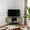 Silva Green & Rattan Pattern, variant on Decorotika Lesson 47" Wide Corner Tv Stand for TVs up to 55" Silva Green & Rattan Pattern