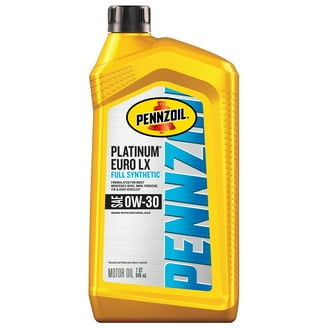 Pennzoil Platinum Euro Full Synthetic 0W-40 Motor Oil, 5 Quart