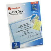 Wilson Jones Laminator Film - Letter Size