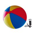 thumbnail image 3 of Pelota de playa inflable, juguete interactivo, juego de evento de verano, PVC, fácil de transportar, gigante. Diámetro de 80 cm, 3 of 9