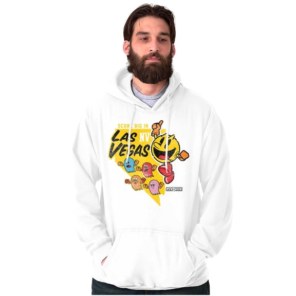 PACMAN Score Big in Las Vegas Nevada Hoodie Sweatshirt Women Men Brisco Brands S