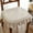 Beige, variant on XmhyTop Thick & Plush Oblong Seat Cushion, 16.92x17.71 Inch, Suitable for Garden, Terrace, Kitchen & Office Use,Brown A
