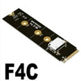 thumbnail image 4 of HOT F9G-F9934-F4C-BK7 EGPU OCuLink GPU Dock M.2 NVMe to Oculink Adapter with Cable ATX Type PCIe4.0 64Gbps 25CM, 4 of 8