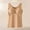 Beige, variant on Women Thermal Vest Seamless Built in Bras Padding Fleece Lined Base Layer Top Winter Warmth Casual Everyday Black