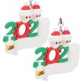 thumbnail image 1 of Tree Hanging Ornaments, Tree Hanging Pendant, Lovely Patterns 2Pcs Exquisite Special Elements R for Christmas Tree Gift Family Holiday Decor Family and Friends #1,#2,#3,#4,#5, 1 of 8