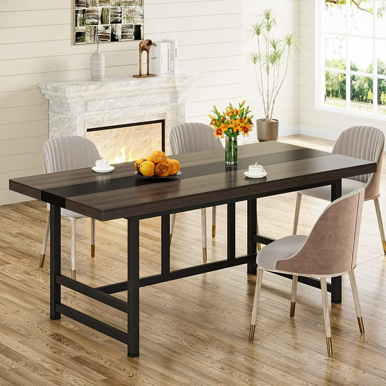 Black wooden kitchen table online