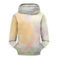 thumbnail image 6 of Mercatoo Girls Trendy Tie Dye Hoodies Teens Oversized 𝐇ooded Sweatshirts Cute Rainbow Long Sleeve Fall Winter School Hoodie, 6 of 7