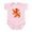 Petal Pink, variant on CafePress - Dutch Lion Infant Bodysuit - Baby Light Bodysuit, Size Newborn - 24 Months