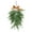 A, variant on Jierger 23.62 Inch Christmas Teardrop Needles Teardrop Door Christmas Greenery Teardrop Wreath For Xmas Holiday Door Table Mantle Fireplace Indoor Outdoor Decorations