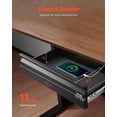 thumbnail image 3 of STAWAY 16" Under Desk Drawer Organizer - Durable, Space-Saving, Smooth Sliding, Cable Management, Perfect for Home Office & Workspace Organization, 3 of 9