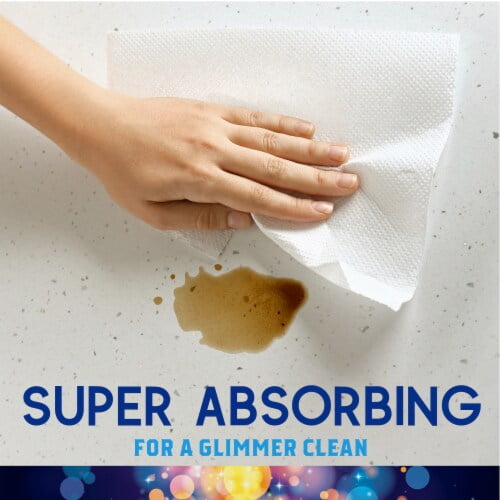 KR Glimmer Select-A-Sheet Paper Towels Double Rolls 2 rolls - Pack of 2