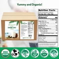 thumbnail image 2 of Z Natural Foods Organic Coconut Milk Powder - All-Natural Vegan Dairy-Free Alternative with MCTs - Unsweetened Coconut Creamer for Coffee & Smoothies - Gluten-Free, Non-GMO, 33 lbs, 2 of 8