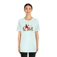 thumbnail image 3 of LOVE Gnome Valentines Day Short Sleeve Tee | Valentines Day Shirt | Leopard Gnome Shirt, 3 of 10