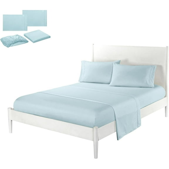 Self Cleaning Sheets, Eucalyptus Core Sheet Set, Bedding Experience A Better Way To Sleep, Breathable & Cooling & Comfortable