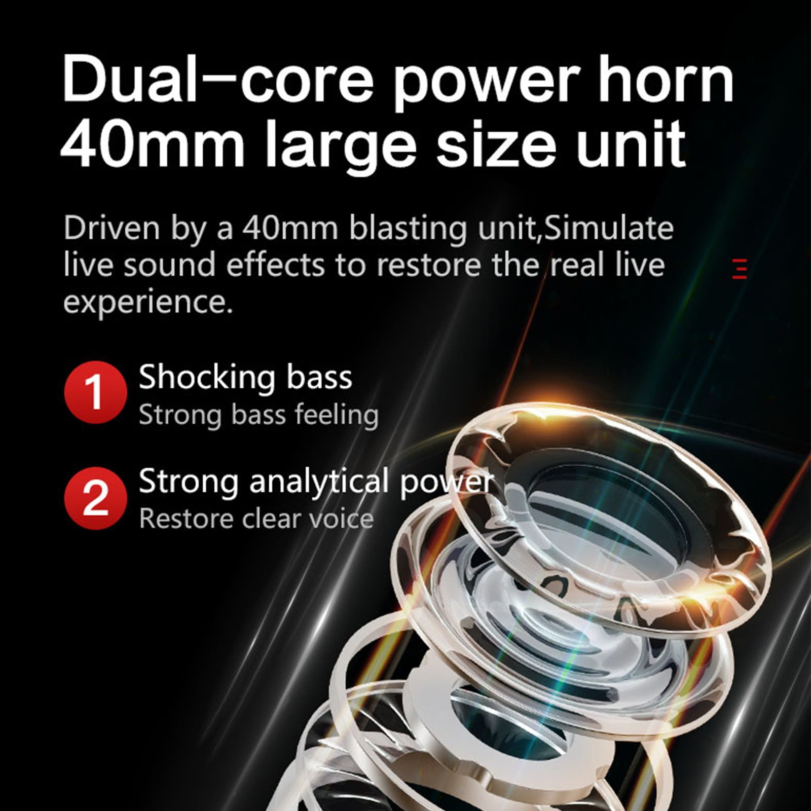 Bluetooth Headphones, 120H Playtime Headphones Wireless Bluetooth with 3 EQ Modes, Low Latency, Hands-Free Calls, Over Ear Headphones for Travel Home Office Cellphone PC - Khaki