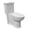 White, variant on Magic Flush Eco-Friendly One Piece Toilet with a S
