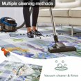thumbnail image 5 of Spring Gnomes Outdoor Rug 6x9 Ft - Reversible Patio Rug Outdoor Camping Rugs, Botanical Flowers Purple Buffalo Plaid Washable Indoor Outdoor Area Rugs, Non-Slip Outdoor Carpet Runner for Deck/Porch, 5 of 8