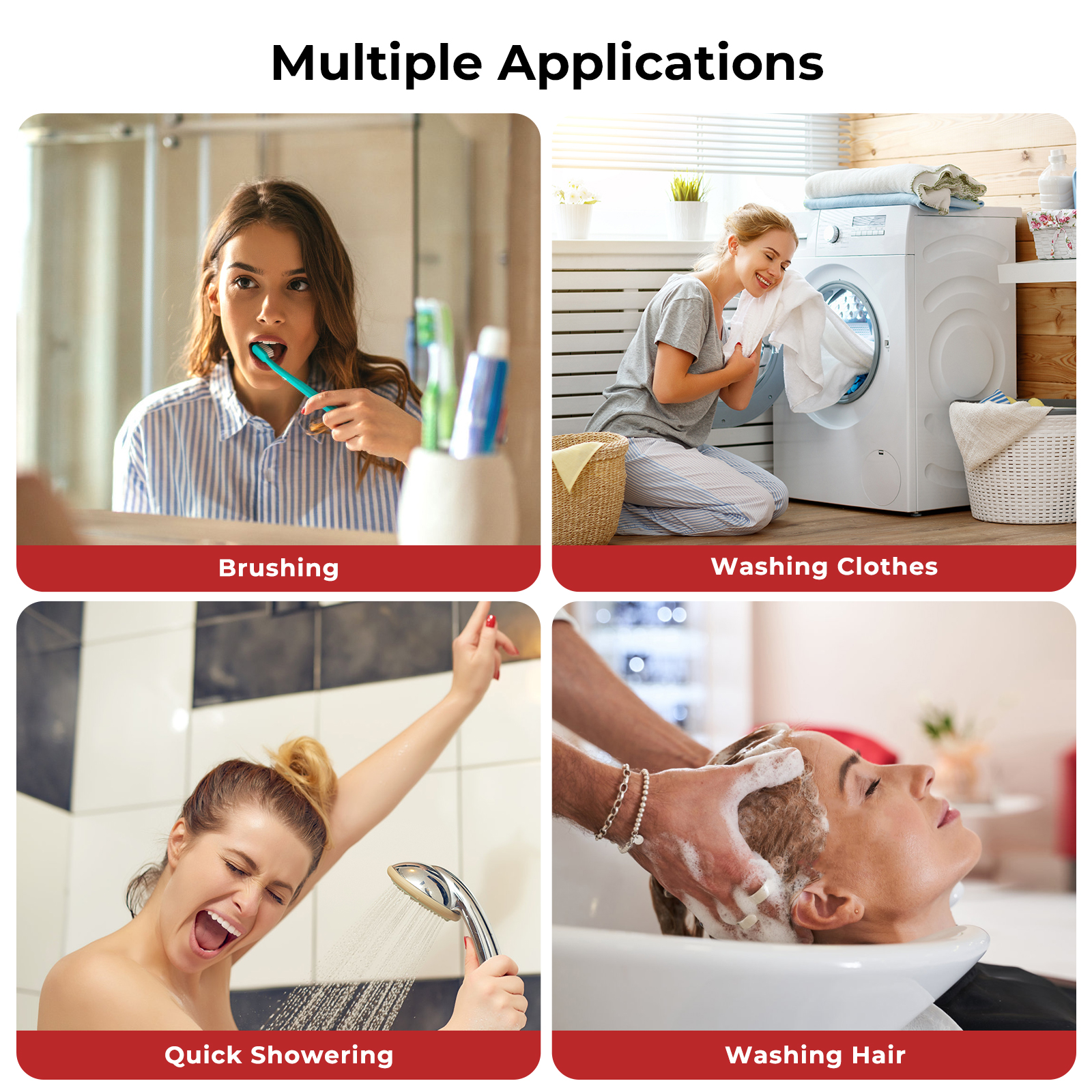 Camplux 14 kW 240V Tankless Electric Water Heater, ETL Certified, Durable and Efficient
