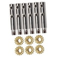thumbnail image 4 of 6Pcs Pegs Machine Heads Gear and Pins Parts, 4 of 8